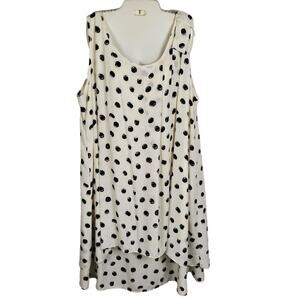 SLNY Fashions New York Tunic Geometric Dress Women Size 22W Plus